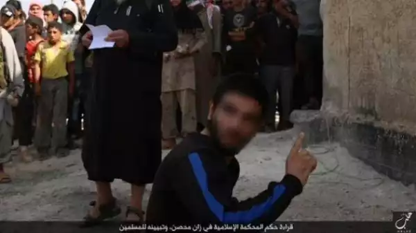 Graphic Photos: ISIS Terror Group Stone Man To Death